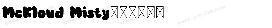 McKloud Misty字体转换